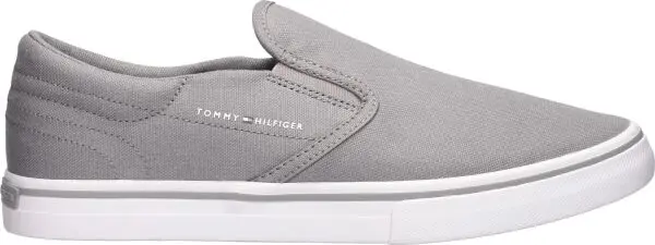 Tommy Hilfiger Tommy Hilfiger VULC CORE SLIP ON Мъжки slip-on обувки, сиво, размер
