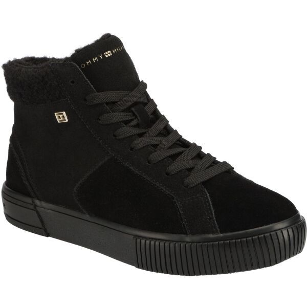 Tommy Hilfiger Tommy Hilfiger VULC SUEDE SNEAKER HI Дамски спортни обувки, черно, размер