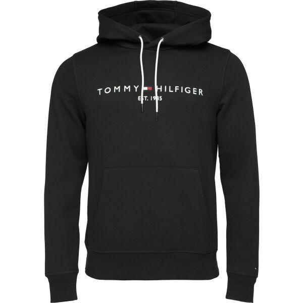 Tommy Hilfiger Tommy Hilfiger WCC TOMMY LOGO Мъжки суитшърт, черно, размер