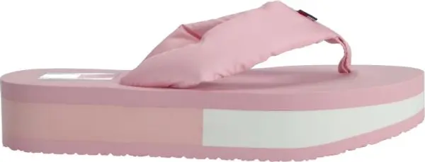 Tommy Hilfiger Tommy Hilfiger WEBBING MID BEACH SNDL NW STRP Дамски джапанки, розово, размер