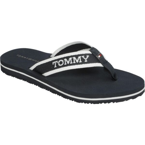 Tommy Hilfiger Tommy Hilfiger WEBBING POOL SLIDE Дамски джапанки, тъмносин, размер