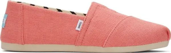 TOMS TOMS ALPARGATA Дамски еспадрили, цвят сьомга, размер