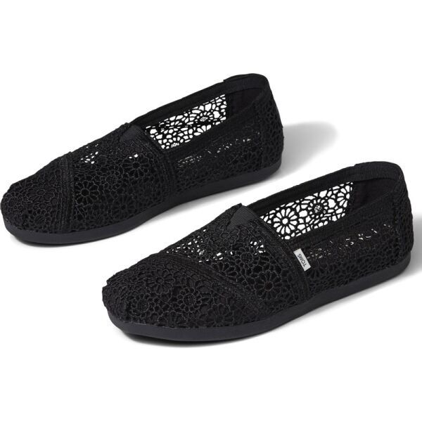 TOMS TOMS MOROCCAN CROCHET WM ALPR Дамски еспадрили, черно, размер