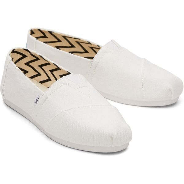 TOMS TOMS RECYCLED COT CAN WM ALPR Дамски еспадрили, бяло, размер