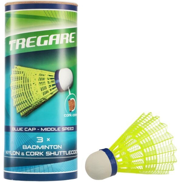 Tregare Tregare NSC 3 MEDIUM YELLOW Перце  за бадминтон, жълто, размер