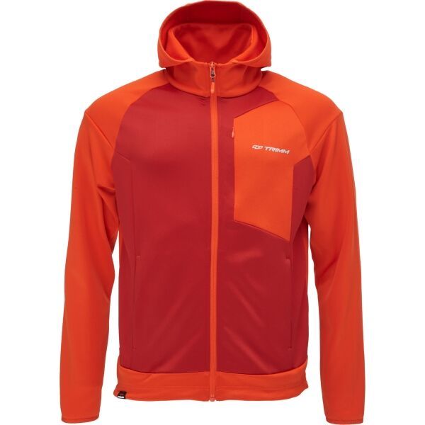 TRIMM TRIMM BART JR Суитшърт за момчета, оранжево, размер