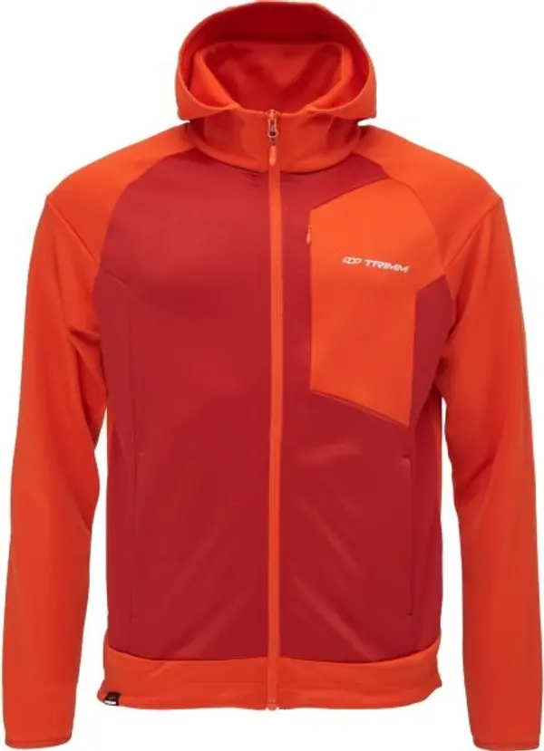 TRIMM TRIMM BART JR Суитшърт за момчета, оранжево, размер