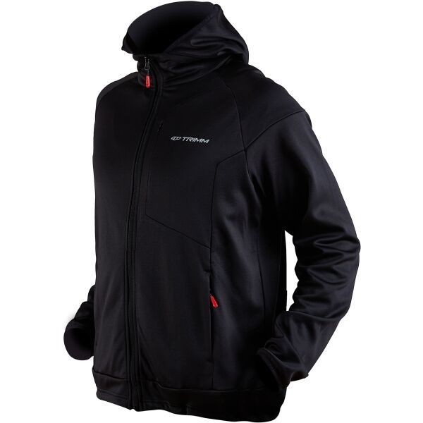 TRIMM TRIMM BART Мъжки суитшърт, черно, размер