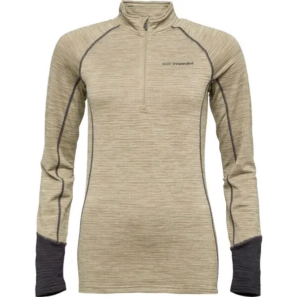 TRIMM TRIMM CLINIC LADY Дамски суитшърт, khaki, размер
