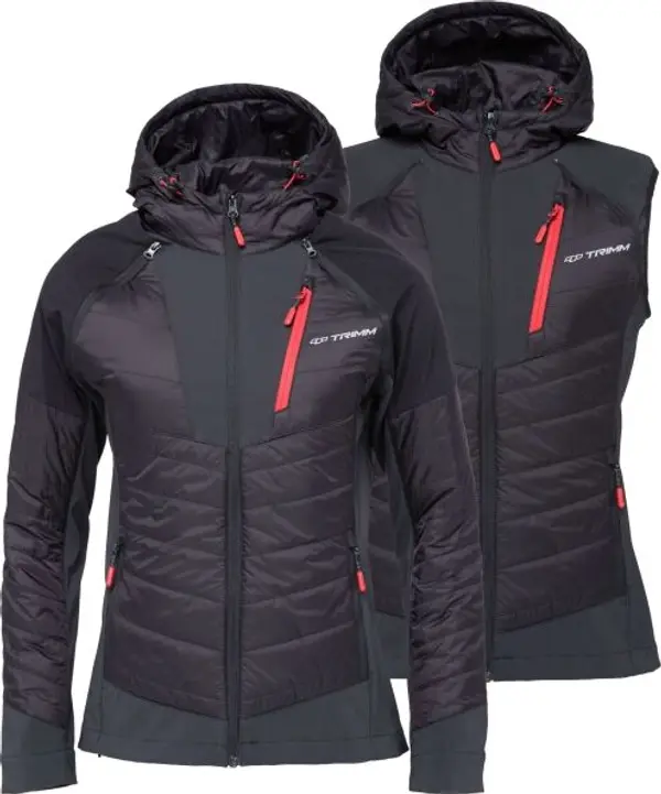 TRIMM TRIMM CONTRA Дамско яке, черно, размер
