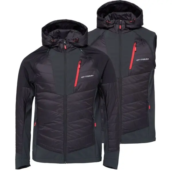 TRIMM TRIMM CONTRE Мъжко яке, черно, размер XXXL