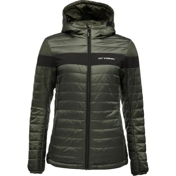 TRIMM TRIMM CREDIT LADY Дамско капитонирано яке, khaki, размер