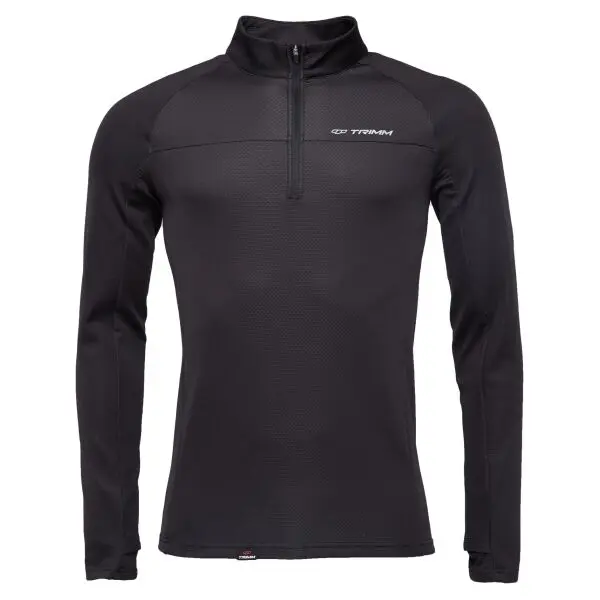 TRIMM TRIMM CUBE Мъжки спортен суичър, черно, размер