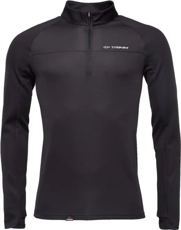 TRIMM TRIMM CUBE Мъжки спортен суичър, черно, размер XXXL