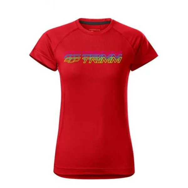 TRIMM TRIMM DESTINY LADY Дамска тениска, червено, размер