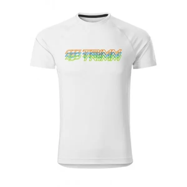 TRIMM TRIMM DESTINY Мъжка тениска, бяло, размер XXXL