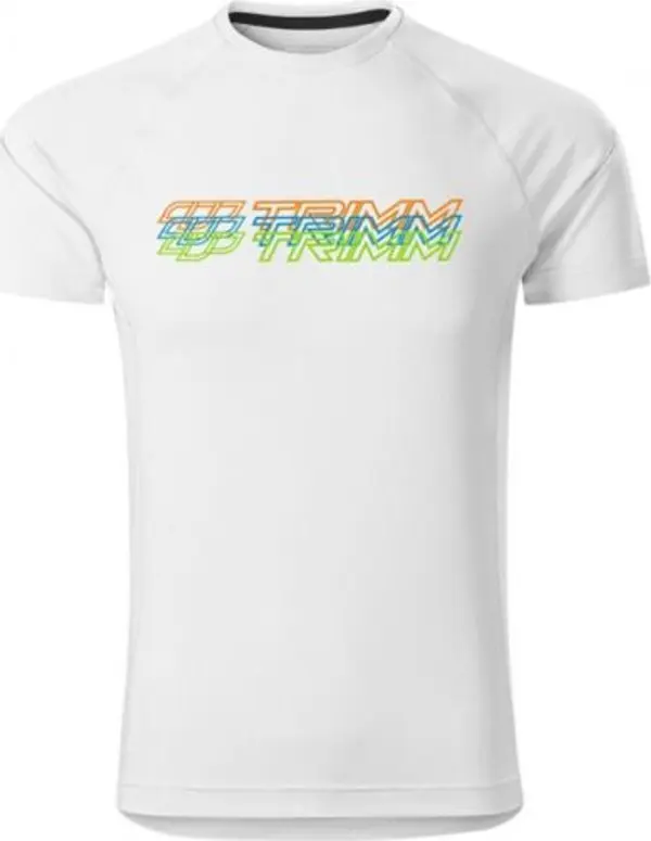 TRIMM TRIMM DESTINY Мъжка тениска, бяло, размер