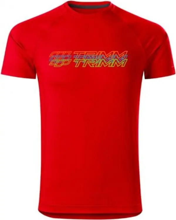 TRIMM TRIMM DESTINY Мъжка тениска, червено, размер XXXL