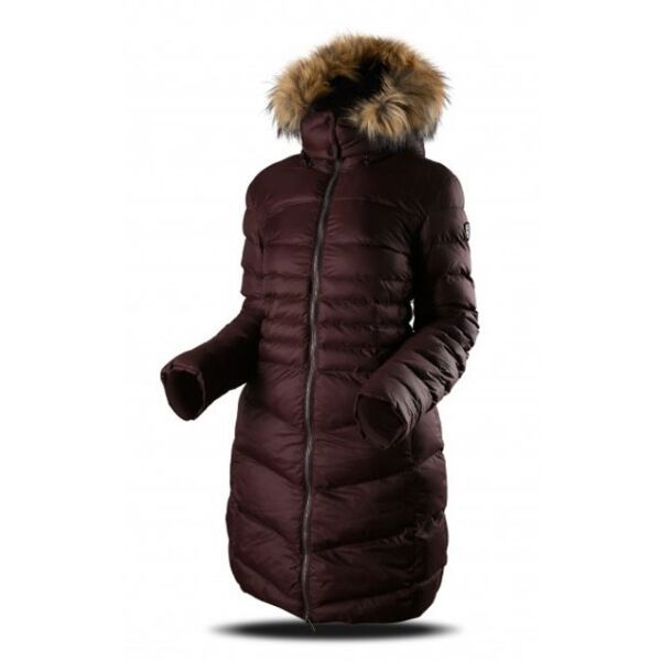 TRIMM TRIMM DORA Дамско дълго яке, винен, размер