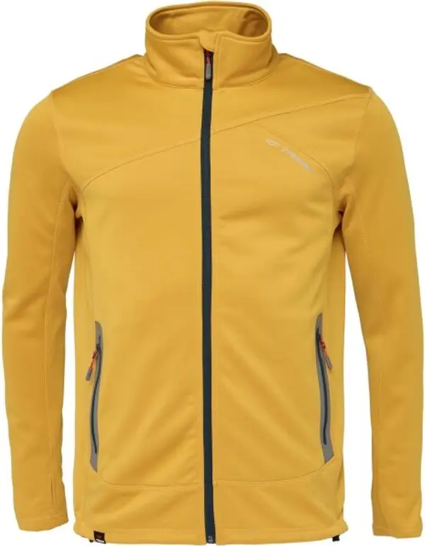 TRIMM TRIMM ECHO Мъжки спортен суичър, жълто, размер