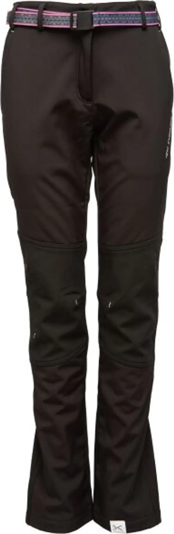 TRIMM TRIMM JURRA Дамски софтшел панталони, черно, размер