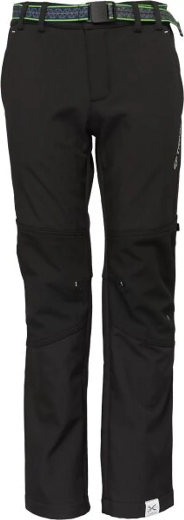 TRIMM TRIMM JURRA JR Момчешки софтшел панталони, черно, размер