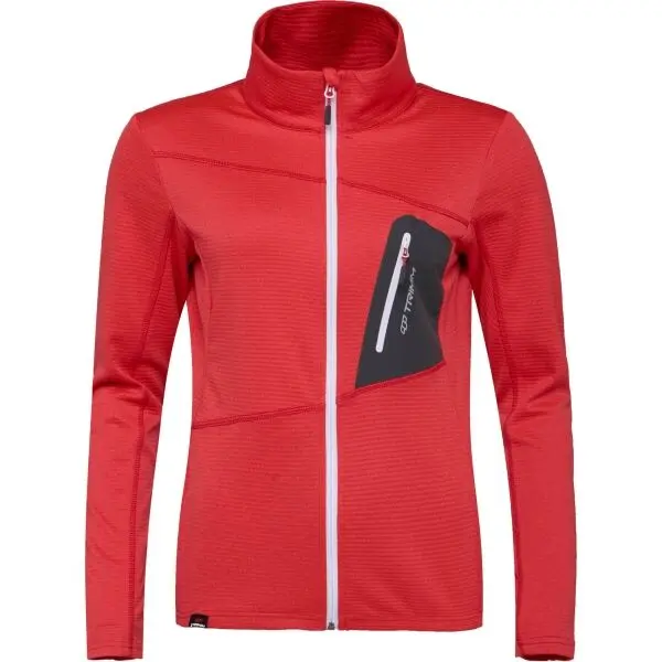 TRIMM TRIMM MICRON LADY Дамски суитшърт, червено, размер