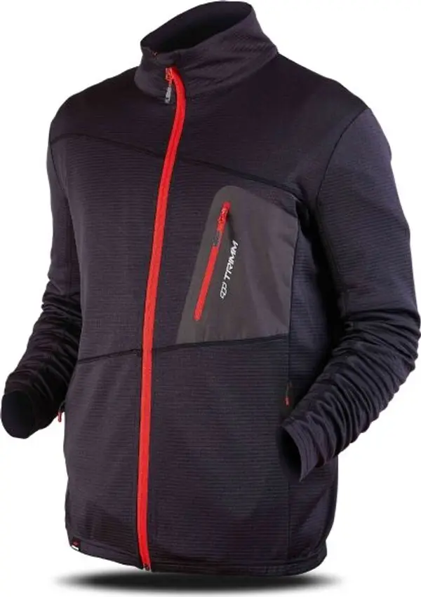 TRIMM TRIMM MICRON Мъжки суитшърт, черно, размер