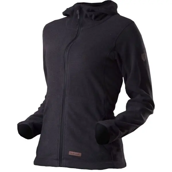TRIMM TRIMM NEONA Дамски суитшърт от флийс, тъмносиво, размер