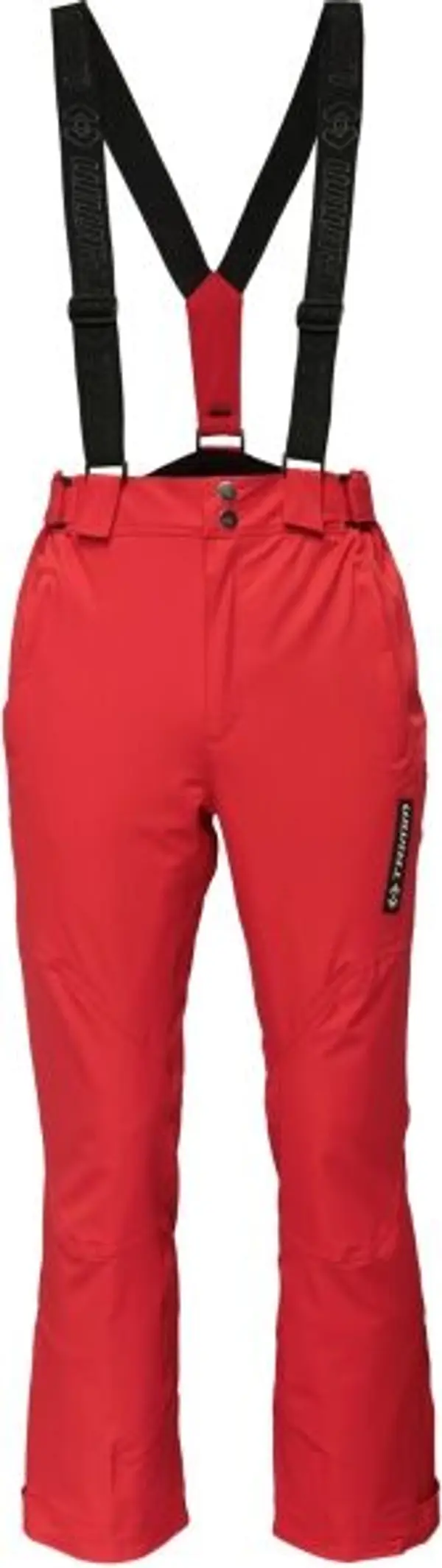 TRIMM TRIMM RIDER Мъжки панталони за ски, червено, размер XXL