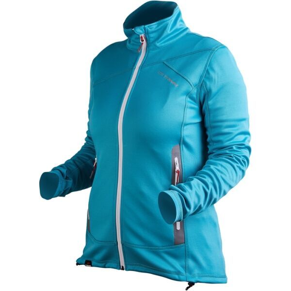 TRIMM TRIMM ECHO LADY Дамски суитшърт, тюркоазено, размер XS