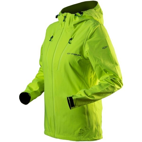 TRIMM TRIMM INTENSA Дамско целогодишно яке, светлоотразителен неон, размер XS