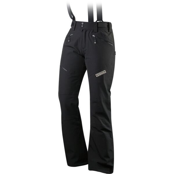 TRIMM TRIMM PANTHER LADY Дамски ски панталони, черно, размер XXL