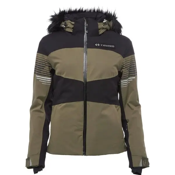 TRIMM TRIMM VALONA Дамско скиорско яке, khaki, размер
