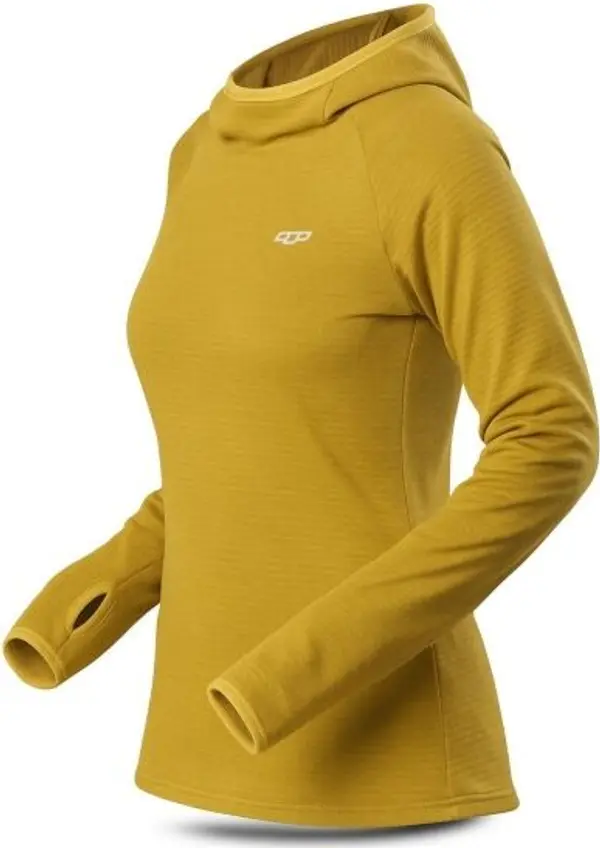 TRIMM TRIMM VERONA Дамски функционален суичър, жълто, размер