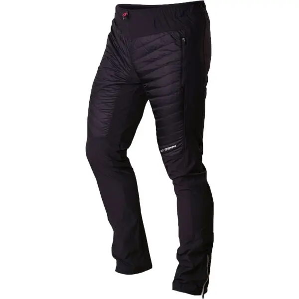TRIMM TRIMM ZEN PANTS Мъжко затоплено долнище, черно, размер XXL