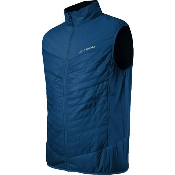 TRIMM TRIMM ZEN VEST Мъжки целогодишен елек, синьо, размер XXL
