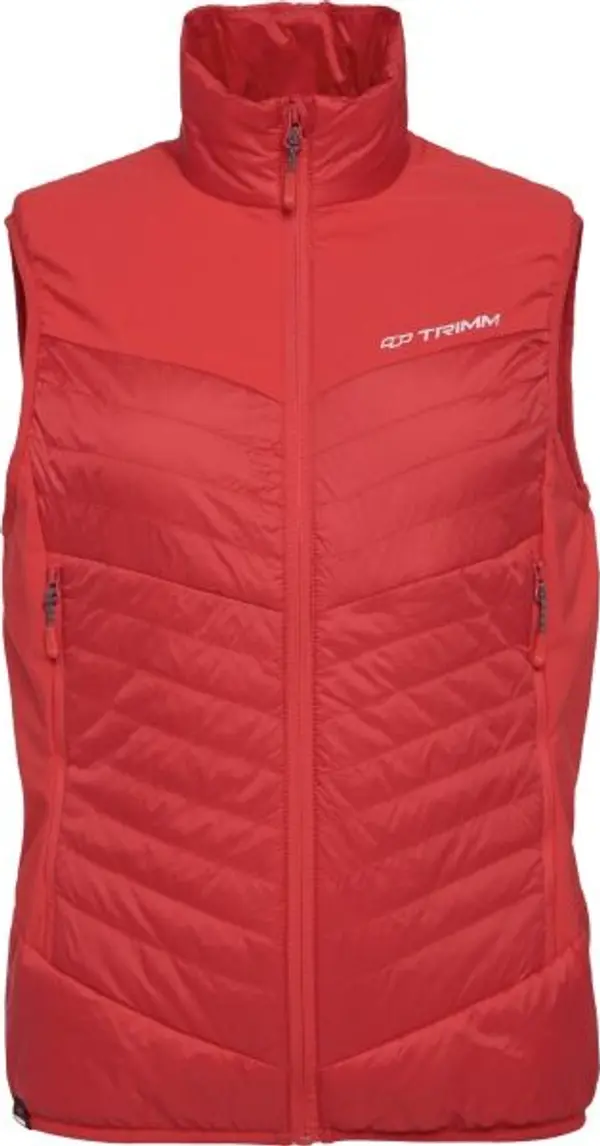 TRIMM TRIMM ZENA VEST Дамски целогодишен елек, червено, размер