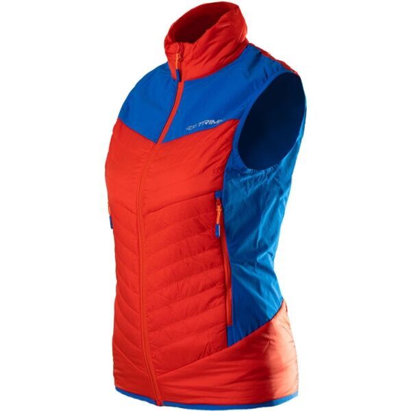 TRIMM TRIMM ZENA VEST Дамски целогодишен елек, оранжево, размер