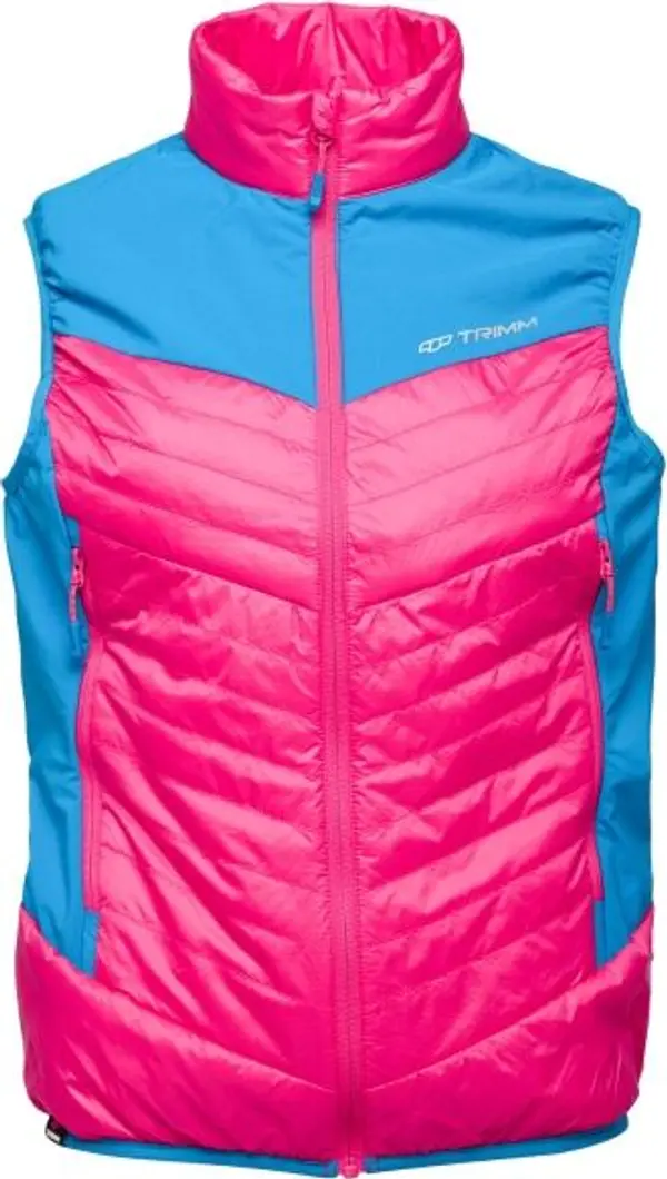 TRIMM TRIMM ZENA VEST Дамски целогодишен елек, розово, размер