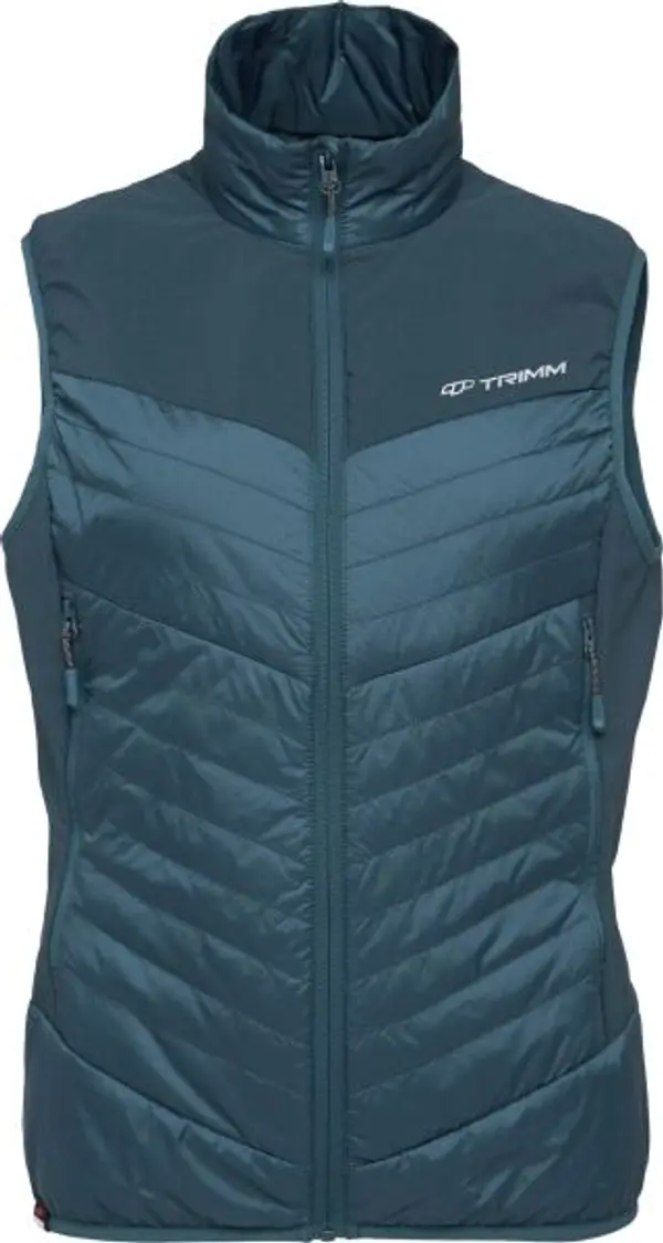 TRIMM TRIMM ZENA VEST Дамски целогодишен елек, синьо, размер XXL