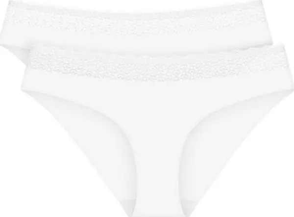 TRIUMPH TRIUMPH FEEL OF MODAL 2P Дамски бикини, бяло, размер