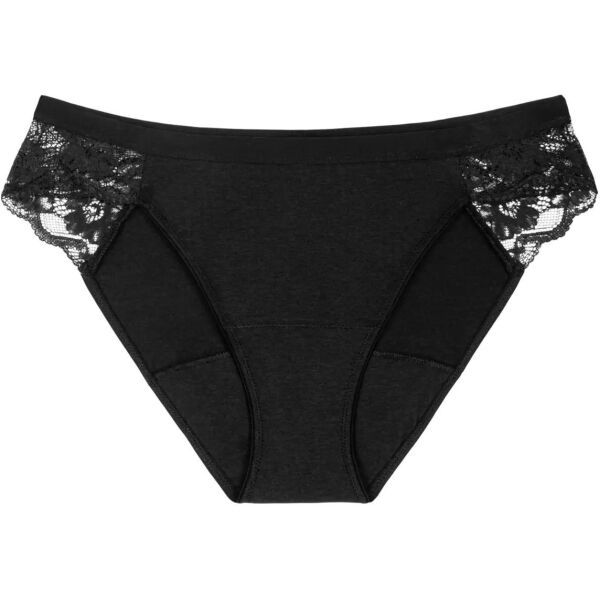 TRIUMPH TRIUMPH FREEDOM TAI Дамски менструални бикини, черно, размер