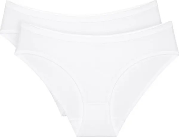 TRIUMPH TRIUMPH SENSE OF COTTON TAI 2P Дамски бикини, бяло, размер