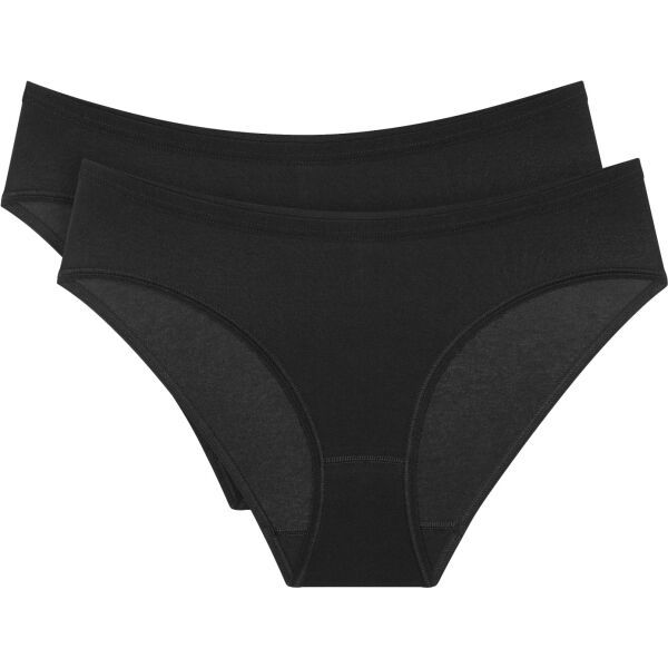 TRIUMPH TRIUMPH SENSE OF COTTON TAI 2P Дамски бикини, черно, размер