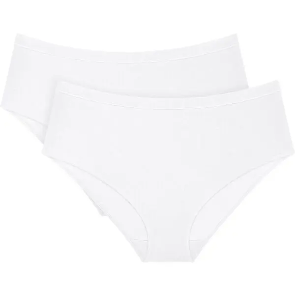 TRIUMPH TRIUMPH SENSE OF MODAL MINI 2P Дамски бикини, бяло, размер