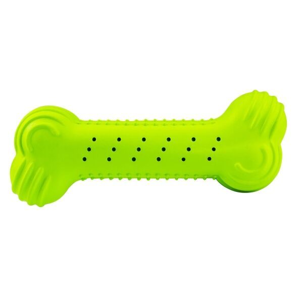 TRIXIE TRIXIE BITING BONE 18 cm Гумен кокал, зелено, размер