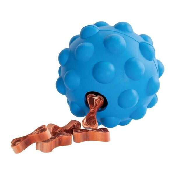 TRIXIE TRIXIE BUNCHY BALL 9,5cm Топка за лакомства с ванилия, синьо, размер