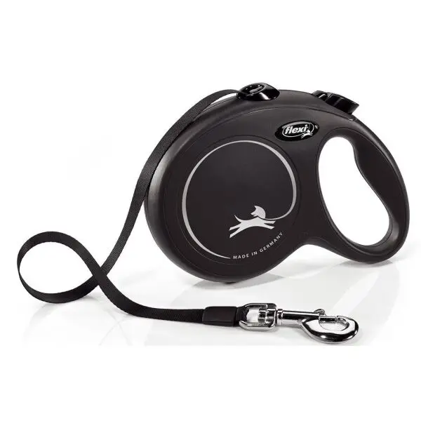 TRIXIE TRIXIE FLEXI NEW CLASSIC L 8 m Автоматичен повод, черно, размер L