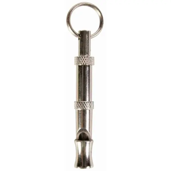 TRIXIE TRIXIE HIGH FREQUENCY WHISTLE Високо честотна свирка, сребърно, размер